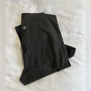 Lululemon align leggings 25” inseam size 4 charcoal gray